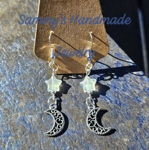Star and Moon Earrings